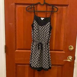 Cute geometric romper